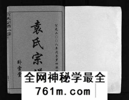 湖北袁氏族谱-袁氏宗谱 [8卷,首2卷](别名：袁氏四次续修谱、Yuan Shi Zong Pu、袁氏宗谱).pdf电子版