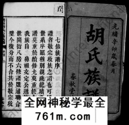 湖南胡氏族谱-胡氏族谱 [12卷,首1卷].pdf电子版