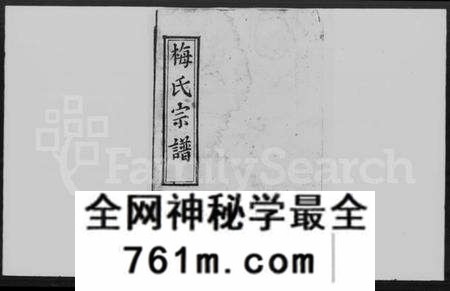 湖北梅氏族谱-梅氏宗谱 [24卷,首4卷](梅氏七修宗谱).pdf电子版