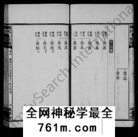 湖北高氏族谱-高氏族谱 [5卷,及卷首].pdf电子版