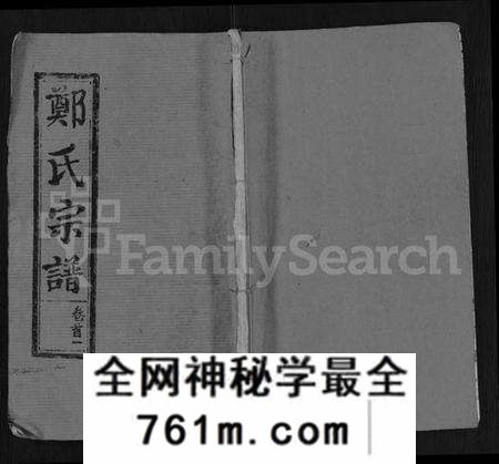 湖北郑氏族谱-郑氏宗谱 [28卷,首4卷](别名：郑氏六修宗谱).pdf电子版