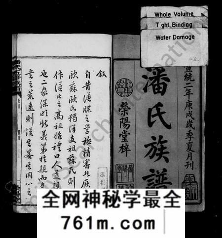 湖南潘氏族谱-潘氏族谱 [27卷,首1卷].pdf电子版