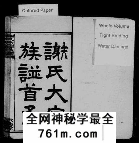 湖南谢氏族谱-谢氏大宗族谱 [12函,及首函].pdf电子版