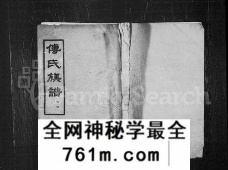 湖南傅氏族谱-傅氏族谱 [卷数不全].pdf电子版