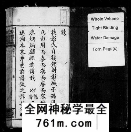 湖南彭氏族谱-彭氏续修族谱 [15卷,首2卷].pdf电子版