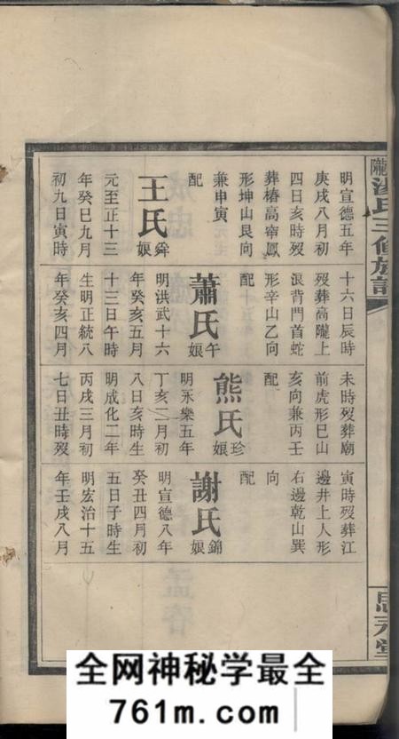 萍乡思永堂高陇汤氏三修族谱