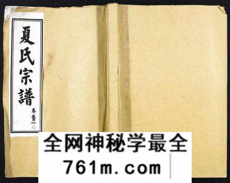 湖北夏氏族谱-夏氏宗谱[25卷首6卷].pdf电子版