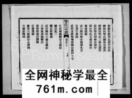 湖北鄂氏族谱-鄂氏宗谱 [10卷,首2卷](别名：武罗鄂氏六修宗谱).pdf电子版