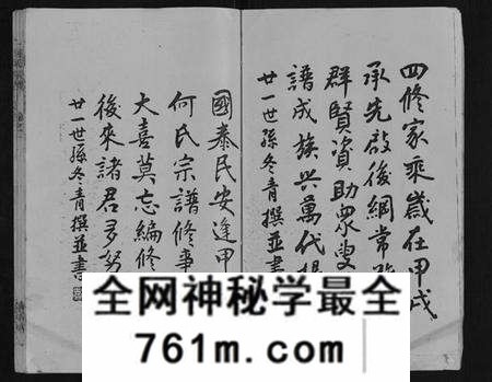 湖北何氏族谱-何氏宗谱[52卷].pdf电子版