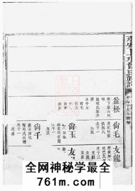 永安永安上水曾氏族谱不分卷