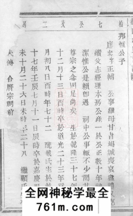 海宁树德堂赭山冯氏家谱不分卷