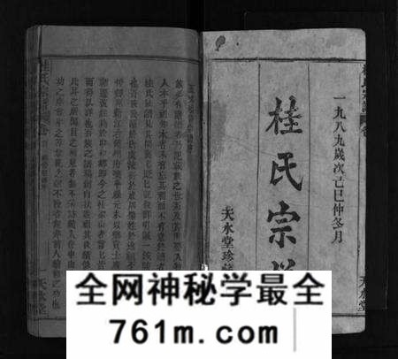 湖北桂氏族谱-桂氏宗谱 [32卷,首末各1卷](别名：楚黄桂氏宗谱、Gui Shi Zong Pu).pdf电子版