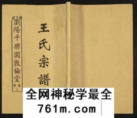湖南王氏族谱-浏阳平乐园王氏族谱.pdf电子版