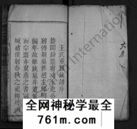 湖北王氏族谱-王氏宗谱 [8卷,首1卷](别名：义水王氏宗谱、Wang Shi Zong Pu).pdf电子版