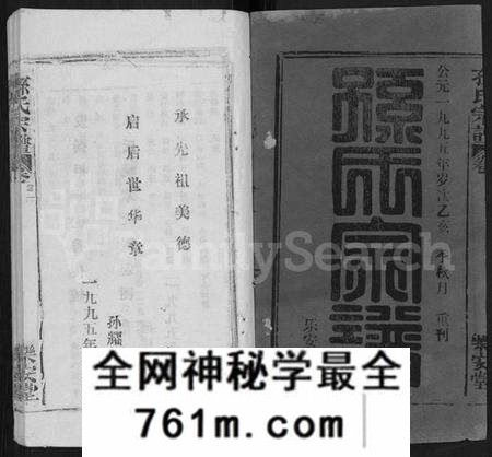 湖北孙氏族谱-孙氏宗谱 [各房分谱,首7卷].pdf电子版