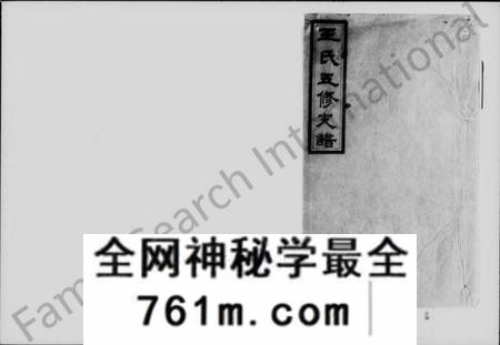 湖南王氏族谱-王氏五修支谱 [21卷,首末各1卷].pdf电子版