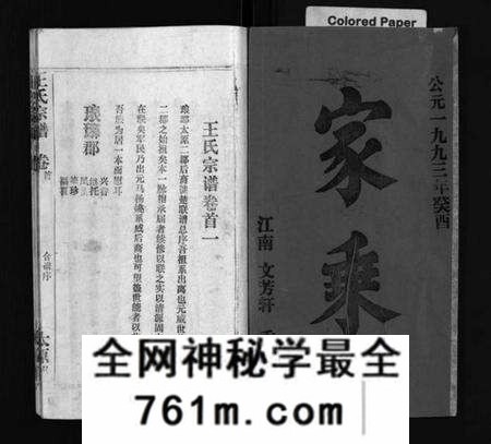 湖北王氏族谱-王氏宗谱 [按支分卷,首4卷](别名：Wang Shi Zong Pu).pdf电子版