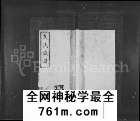 湖南艾氏族谱-艾氏族谱 [10卷,首末各1卷].pdf电子版