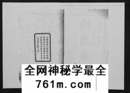 湖南向氏族谱-向氏族谱.pdf电子版