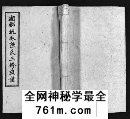 湖南陈氏族谱-湘乡桃林陈氏三修族谱 [16卷,首4卷,末1卷].pdf电子版