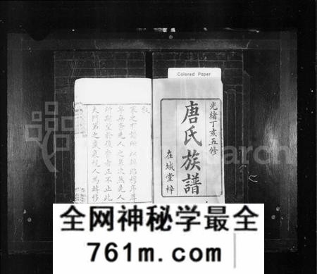 湖南唐氏族谱-唐氏族谱 [24卷,首末各1卷].pdf电子版