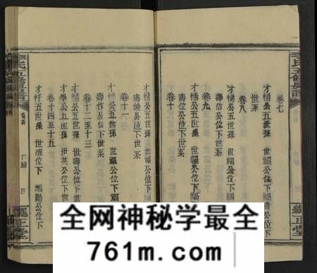 湖南李氏族谱-李氏信公房谱 [15卷,及卷首末].pdf电子版