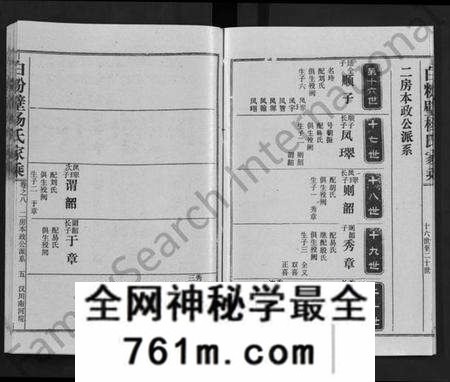湖北杨氏族谱-白粉壁杨氏家乘 [38卷,首末各1卷](别名：Bai Fen Bi Yang Shi Jia Cheng).pdf电子版