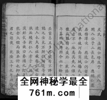 湖北杨氏族谱-杨氏宗谱 [10卷,首2卷](别名：Yang Shi Zong Pu).pdf电子版
