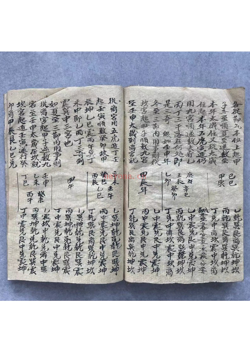 看日子手抄本
