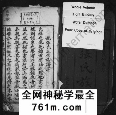 湖南龙张氏族谱-龙张氏族谱 [8卷,首未各1卷].pdf电子版