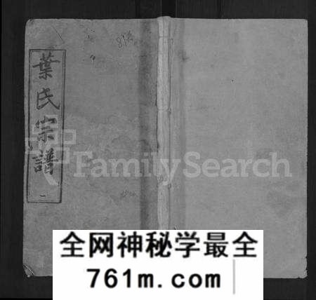 湖北叶氏族谱-叶氏六修宗谱 [88卷,及卷首](别名：叶氏宗谱).pdf电子版