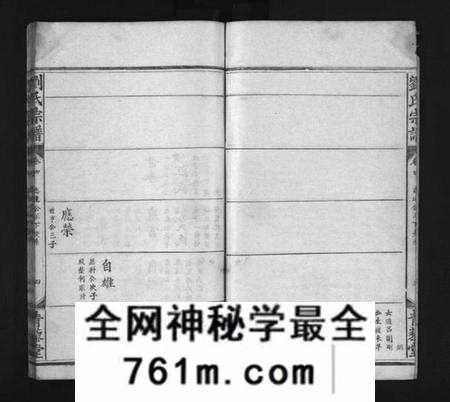 湖北刘氏族谱-刘氏宗谱 [残卷](别名：刘氏宗谱、Liu Shì Zong Pu).pdf电子版