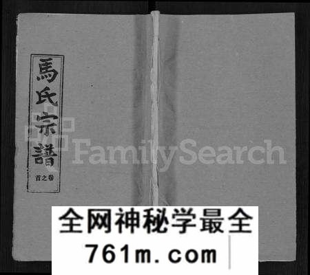 湖北马氏族谱-马氏宗谱 [41卷,含首1卷].pdf电子版