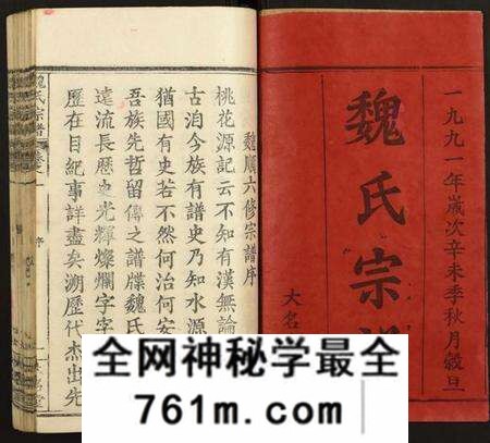 湖北魏氏族谱-魏氏宗谱.pdf电子版