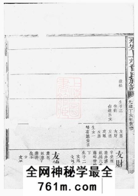 永安永安上水曾氏族谱不分卷