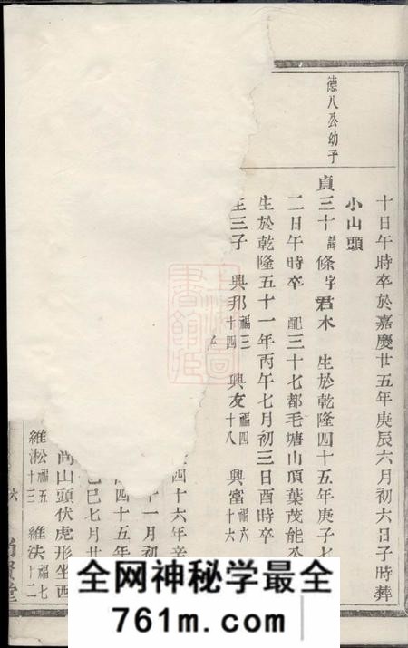 暨阳尚贤堂燕山冯氏宗谱