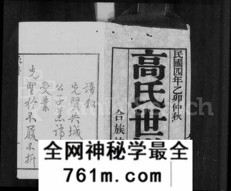 江苏高氏族谱-晋陵高氏世谱 [8卷,首末各1卷](别名：高氏世谱).pdf电子版