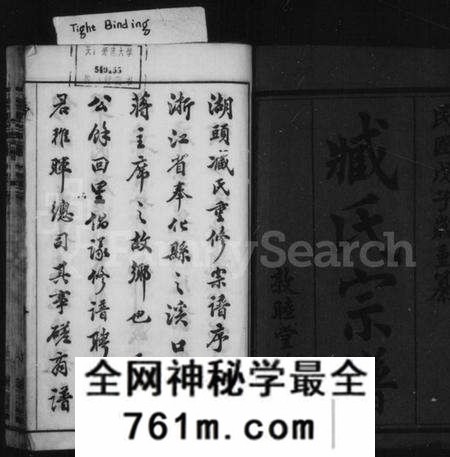 江苏臧氏族谱-臧氏宗谱 [8卷](别名：金沙湖头臧氏宗谱).pdf电子版