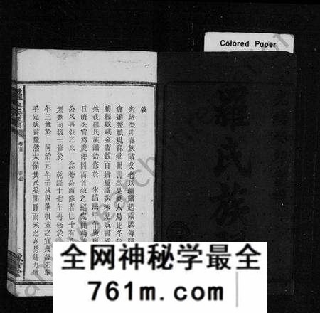 湖南罗氏族谱-罗氏族谱 [20卷,首2卷].pdf电子版