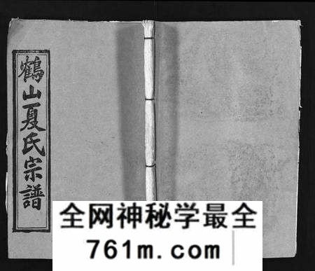 湖北夏氏族谱-鹤山夏氏宗谱 [60卷,卷首按支分卷](别名：He Shan Xia Shi Zong Pu、鹤山夏氏四修宗谱、鹤山夏氏宗谱).pdf电子版