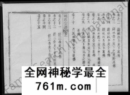 湖北姚氏族谱-姚氏宗谱 [13卷,首2卷](别名：Yao Shi Zong Pu、姚氏宗谱).pdf电子版