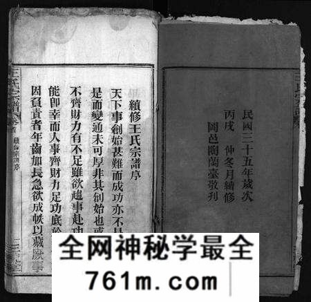 湖北王氏族谱-王氏宗谱 [8卷,首1卷](别名：Wang Shi Zong Pu).pdf电子版