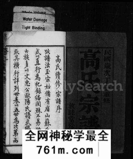江苏高氏族谱-高氏宗谱 [14卷](别名：毘陵高氏宗谱).pdf电子版