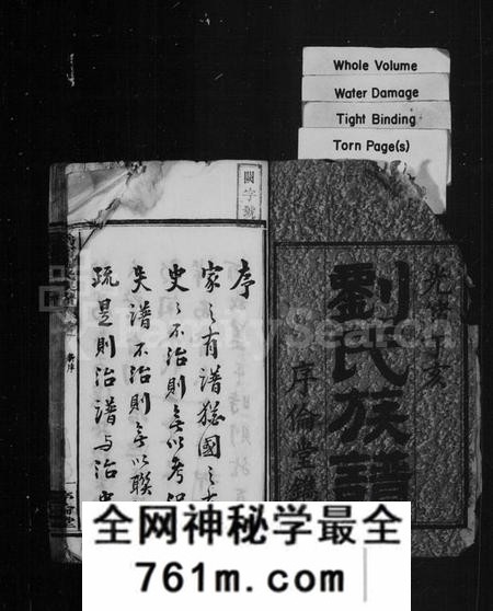 湖南刘氏族谱-刘氏族谱 [21卷].pdf电子版