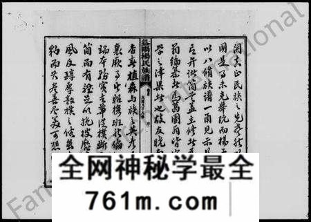 湖南杨氏族谱-益阳杨氏族谱 [40卷,首1卷,末2卷].pdf电子版