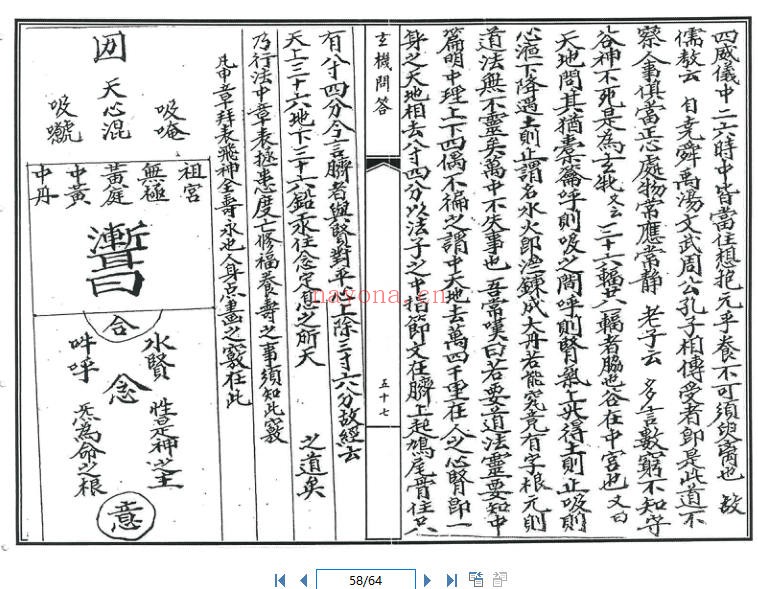 《玄机问答秘旨》,雷法朝修心法解惑(道教书籍大全)