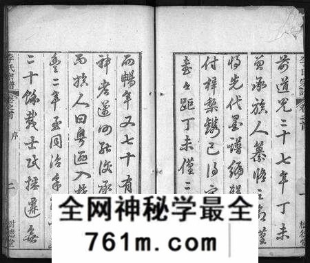 湖北李氏族谱-李氏宗谱 [8卷,首2卷](别名：黄冈上伍乡李氏宗谱、Li Shi Zong Pu).pdf电子版