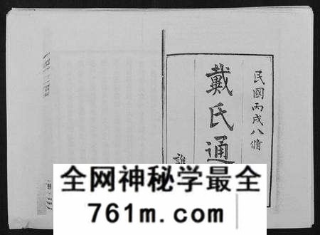 湖南戴氏族谱-戴氏通谱世系 [世系12卷,世编78卷,首4卷].pdf电子版