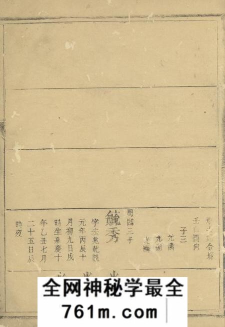 萍乡恢先堂童氏三修族谱不分卷