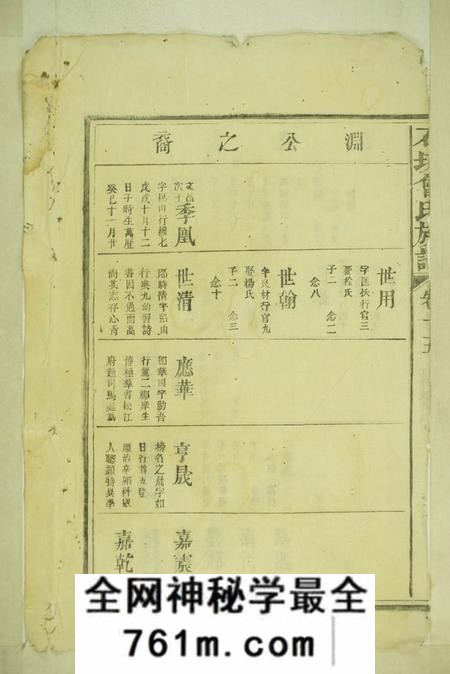 丰城丰城石坑曾氏会修族谱